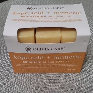 Olivia Care Kojic Acid + Turmeric Soap Set